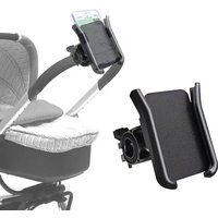 Baby Stroller Handle Bar Phone Bracket Mum Dad Handfree Mobile Phone Support Universal for Motorcycle Handlebar Cellphone Holder