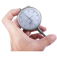 0.01 Resolution Accuracy 0-10mm Dial Indicator Gauge Precision Meter, Measurement Instrument Tool