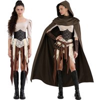 Viking Pirate Historical Corset Cosplay Costume Victorian Renaissance Medieval Cloak Halloween Carnival Party Roleplay Outfit