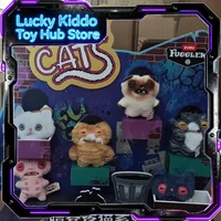 2026 New Hot Fuggler Alley Cats Series Trendy Blind Box Toys Funny Ugly Monster Plush Keychain Collectible Bag Pendant For Fans