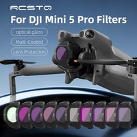 RCSTQ Lens Filters for DJI Mini 5 Pro UV CPL ND8/ND16/ND32 ND64 Neutral Density/ND PL Filter Set Drone Photography Accessory