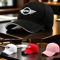 High-Grade Car Embroidery Emblem Cotton Adjustable Baseball Hat For BMW Mini Cooper One S Countryman Clubman JCW R50 R55 R56 R60