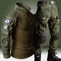 Tactical Outdoor Sports Clothes Suits Uniform Training Suit Camouflage Hunting Shirts Pants Hiking Style Sets Hiking Pant Men