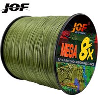 JOF New 8 Strands Fishing Line 300M Japanese Multifilament 100% PE Durable Wire Carp Super Strong Woven Thread Tackle