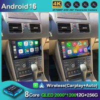 Android 16 For Volvo XC90 2004-2014 Car Radio Multimedia Video Player Navigation Stereo GPS Octa Core 2 Din 360 Camera 5G WIFE