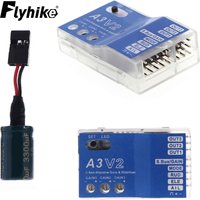 3 Axis Gyro A3 V2 Aeroplane Flight Controller Stabilizer for RC Airplane Fixed-wing Copter Aircraft Model Parts