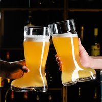 Glass Boots Beer Glass Personalized Shoes Mugs Juice Glass Cocktail Glass Whiskey Wate Mug