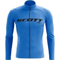 AliExpress SCOTT LOOK Men's Cycling Jersey Long Sleeve Summer Spring Bicycle Long Jersey Road Bike Clothing Pro Team bicycle cycling clothes