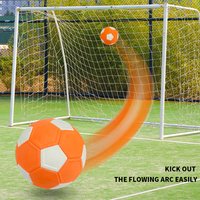 1 Pc Machine Sewn Eva Wear-Resistant Arc Size 5 Football, Suitable For Training And Entertainment Games