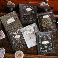 50pcs Vintage Metal Mysterious Alchemy Produc Series Washi Stickers Pack DIY Scrapbook Album Diary Stationery Decoration Sticker