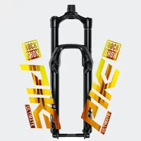 AliExpress NONE Front Fork Rockshox PIKE Sticker Bicycle Decorative Mountain Road Bike Decals Waterproof Transparent Bottom Cycle Accessories