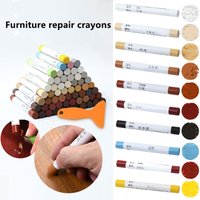 Wax Wooden Furniture Floor Repair Pens Damaged Scratch Wood Patch Paint Crayons Waterproof Renovate Materials for Home Supplies