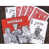 Entourage By Gordon Bean Card Magia Close Up Magic Props Gimmicks Magician Magic Tricks for Professional Magicians Mystery Box