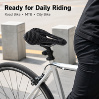 3D Printed Bicycle Saddle Honeycomb Bike Seat Lightweight Pressure Relief MTB Road Mountain Bike Cycling Seat