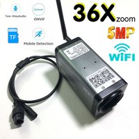 5MP Wifi HD IP Kamera 36X Optische Zoom Autofokus Wireless CCTV IP Audio Box Kamera Onvif Xmeye APP Unterstützung RTSP TF Karte Slot