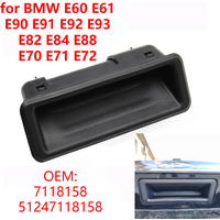 7118158 Poignée d'ouverture de commutateur de déverrouillage de coffre arrière de voiture 51247118158 Pour BMW E60 E61 E90 E91 E92 E93 E84 E82 E88 E70 E71 E72