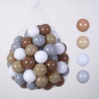 5.5CM 100Pcs Plastic Ball Pit Balls Colorful Soft Ocean Ball for Children House Tents Education Centers Outdoor Sport Toys