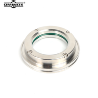 ISO63/80/100 Vakuum Viewports SS304 NW63 Flansche Sight Glass ISO-LF Flansche Viewport ISO Inspektionsglas SS304 Vakuum Viewport