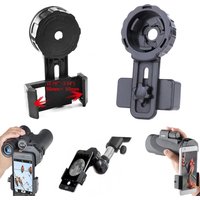 Spotting Scope Smartphone Camera Adapter Telescope Camera Adapter Cell Phone Adapter Mount for Binocular Monocular Quick Aligned
