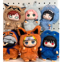 Eaki Naruto Blind Box Shippuden Beast Party Series Gaara Plush Doll Cute Hand-Made Custom Gift Ornaments For Men And Women