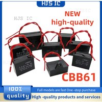 CBB61 Wired start capacitor 450V 0.8/1/1.2/1.5/2/2.5/3/3.5/4/4.5/5/6/7/8/10/12/14/15/16/18/20/25UF For Range hood For 400V 500V