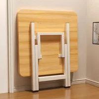 Furniture Foldable Table Household Dining Table Simple Portable Dining Table Rental Room Small Apartment Square Dining Outdoor S