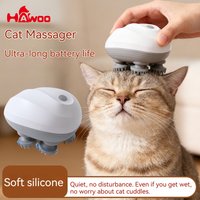 Electric Smart Cat Head Massager Waterproof Automatic Pet Massage Toy Relaxing Kitten Pet Supplies Wholesale For Cat Daily Use