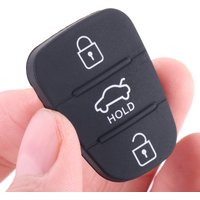 Car Key Rubber Button Remote Control Car Key Case Replacement Fit for KIA Hyundai i10 i20 i30 ix20 ix35 Ceed Soul Venga Sportage