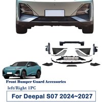 Car Front Bumper Parts For Deepal S07 C673 2024 2025 2026 2027 Anti-scratch Front Grille Decorative Panel Trims Auto Accessories