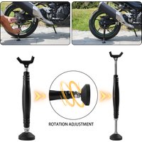Universal Motorcycle Wheel Stand Frame Balancer Lift with Brake Lock Hook for KTM Yamaha Kawasaki Suzuki - Support Wheel Stand