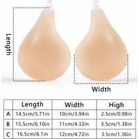 Halter Sticky Bra Push Up Women Summer Adhesive Backless Strapless Bras for Big Busted Women with Reusable Nipple Covers