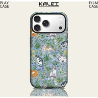 Garden Cats Phone Case for IPhone 17 16 15 14 13 Pro Max Plus for Magnetic Single Double-layer Tough Case