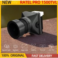 In Stock Ratel PRO FPV Camera 1500TVL 16:9/4:3 NTSC/PAL FOV125° Blacklight Night Camera For FPV Drone FPV