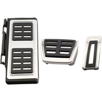 Stainless Steel Car Pedals for Volkswagen T Roc 2017-2024 LHD Gas Brake Foot Pedal Cover Auto Accessories VW Troc