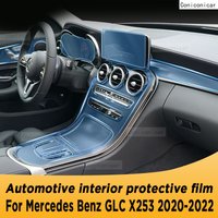 For Mercedes Benz GLC X253 260 2020-2022 Panel Navigation Automotive Interior Screen Protective Film TPU Anti-Scratch