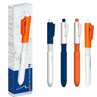 1pc Water Spray Spoof Ballpoint Pen Novel Spoof Water Spray Function Signature Pen Campus Prank Water Spray Can Write Pen Toy