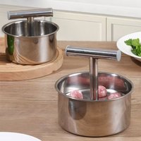 Meatball Shaper Stainless Steel Meatball Maker 6/12 Holes Mince Ball Shaper Meatball Making Tools Kitchen Tool
