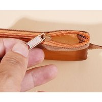 Portable Mesh Coin Purse Transparent Zipper Key Bag Large Capacity Multifunction Lipstick Bag