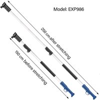 SWANSOFT Verlängerungsstange EXP-986, 2,5 Meter für 758, 768, 8608A, 8605PRO, PRU30, PRU36, PRU40, PRU45, PRU45-PLUS, CS-1, CS-2, CS-