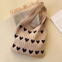Summer Casual Woven Designer Knitted Handbags Female Shopper Totes Large Capacity Women's Shoulder Bag