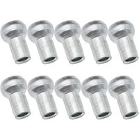 Gym Cable Ball Terminals 10 Pack Metal Stoppers for 5mm and 6mm Cable Systems Essential for Fitness Equipment Care