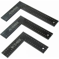 15/20/25cm Bakelite Combination Right Angle Ruler Insulated Non-static 90° Angle Gauge Measuring Plotting Woodworking Tools