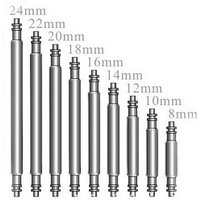 12pcs Diameter 1.5mm Watch Band Spring Bars Strap Link Pins Repair Watchmaker Link Top Quality 10mm 12mm 14mm 16mm 18mm 20mm 22m