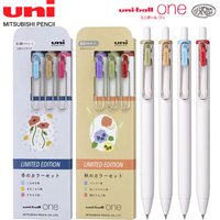 3 Color Japan UNI Gel Pen Set UMN-S-38/05 Uni-Ball One Series Autumn and Winter Quick Drying Ink School Supplies Stationery