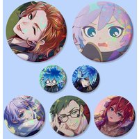 Cartoon Game Twisted Wonderland Badges Button Round Creative Pin Brooch Badge Bag Decor Accessories Fans Collect Friends Gifts