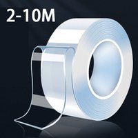 2-10m Nano Tape Double-Sided Adhesive Tape Traceless Waterproof Tape For Bathroom Kitchen Sink Tap Gel Sticker