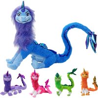 New Kawaii Blue Sisu Dragon Plush Toy Soft Stuffed Animal Raya And The Last Dragon Toys Children Birthday Gift Popular Toys 2024
