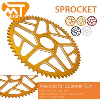 Motorcycle 7075 Aviation Aluminum Alloy 58T 62T Chain Sprocket For Surron Lightbee S X Segway X160 X260 Talaria Sting JFG