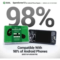 2UUL SC12 SpareScrew12 Repair Screw Kit (12 Types) for Android Phone Repairs for Storage and Organization Repair Tools