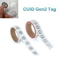 5/10/20pcs CUID Gen2 Electronic Tag Copy RFID Smart Chip Rewritable 13.56mhz ISO 14443a Replaceable Key Sticker IC Clone Badge